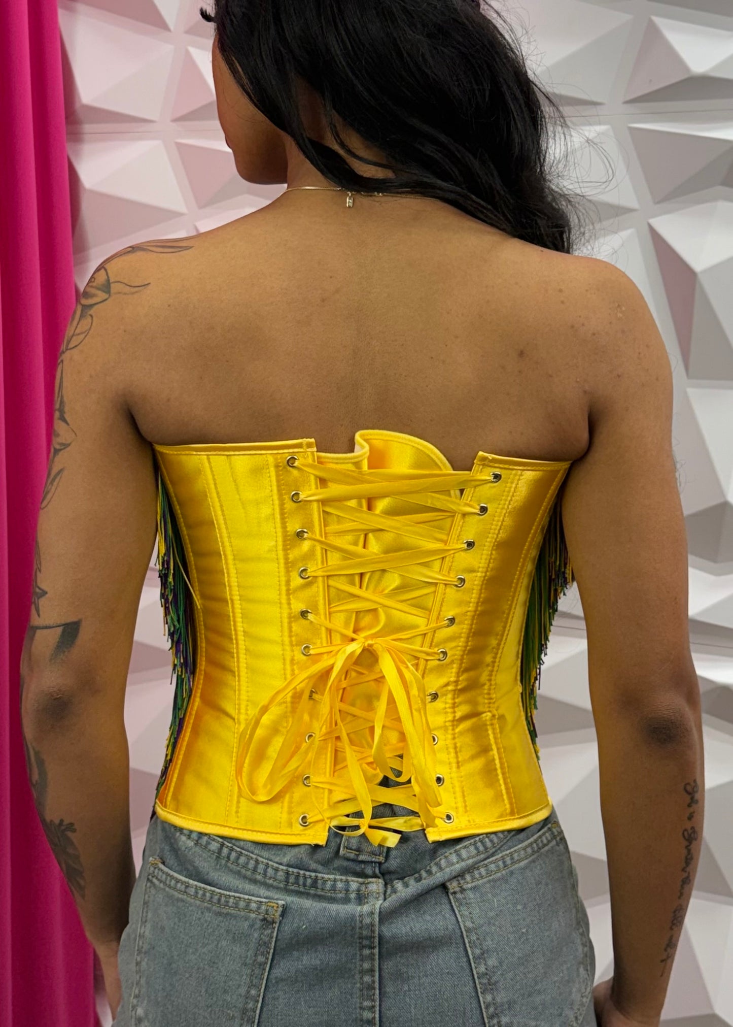 MG Patch Corset - Gold
