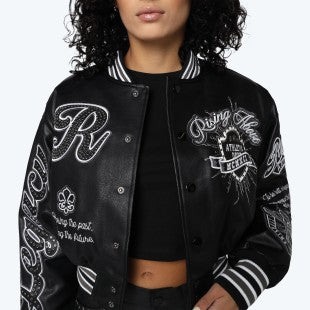 SR Varsity Jacket-Black
