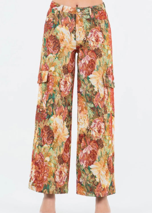 Tapestry Cargo Pants