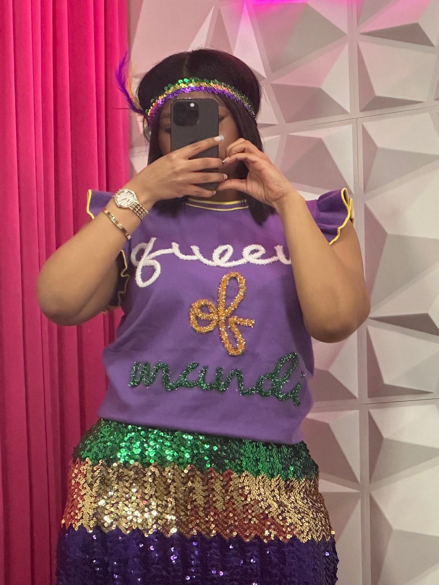 Queen MG Sweater-Puprle