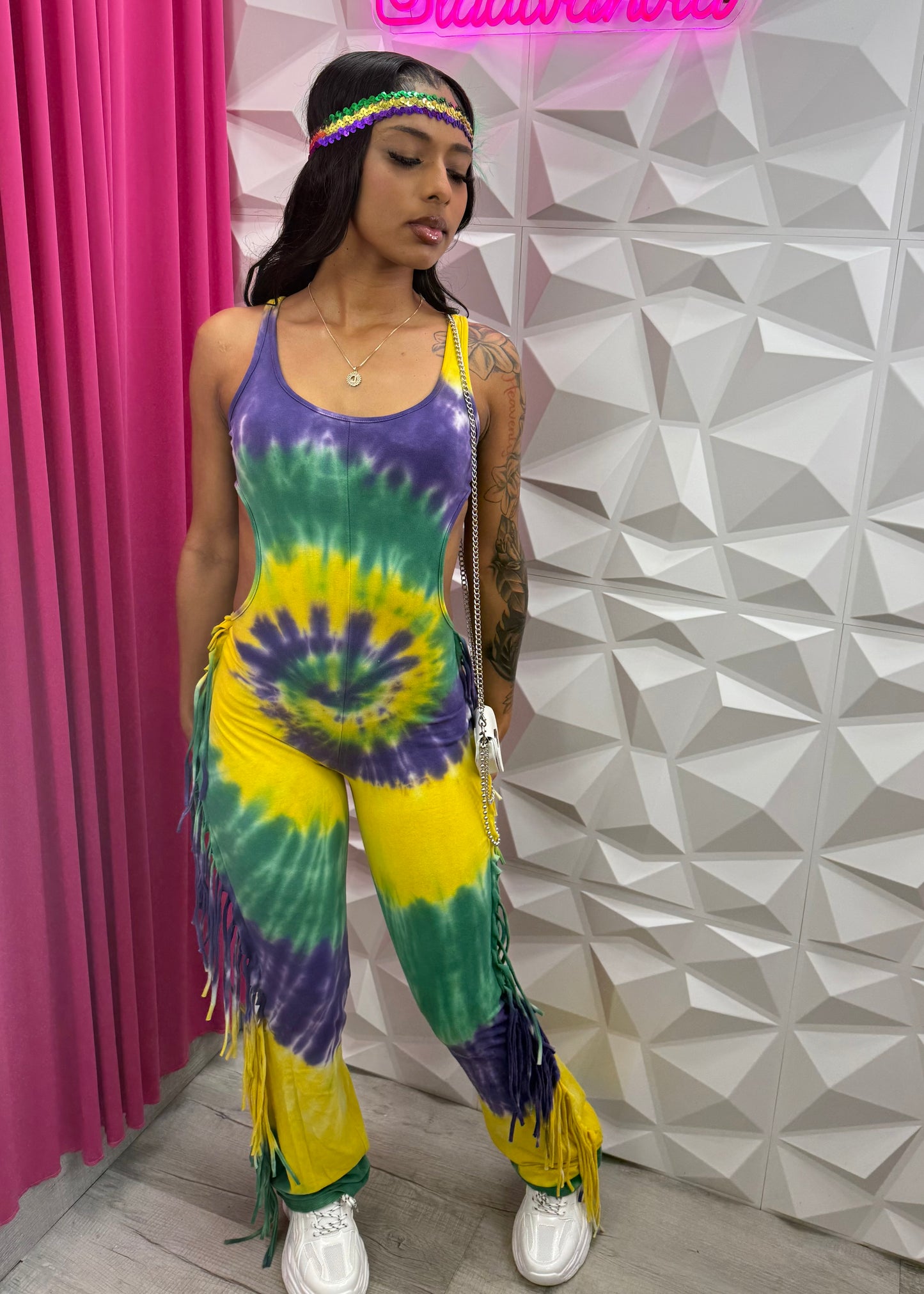 MG TD Fringe Jumpsuit