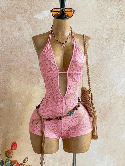Lace Romper