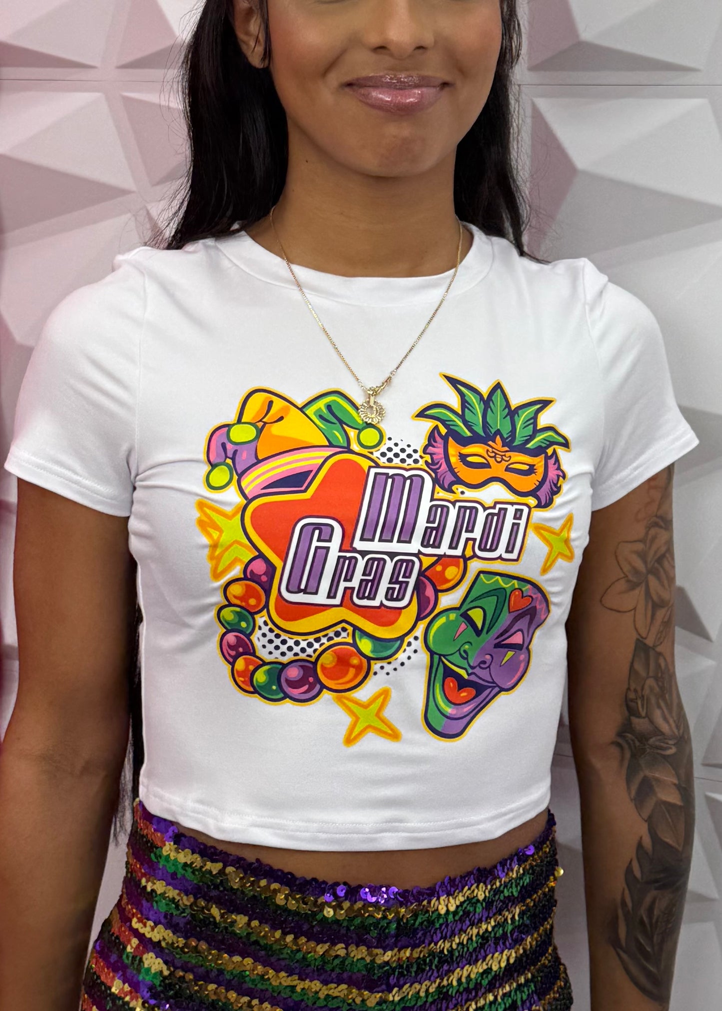 MG Croptop #3 - White