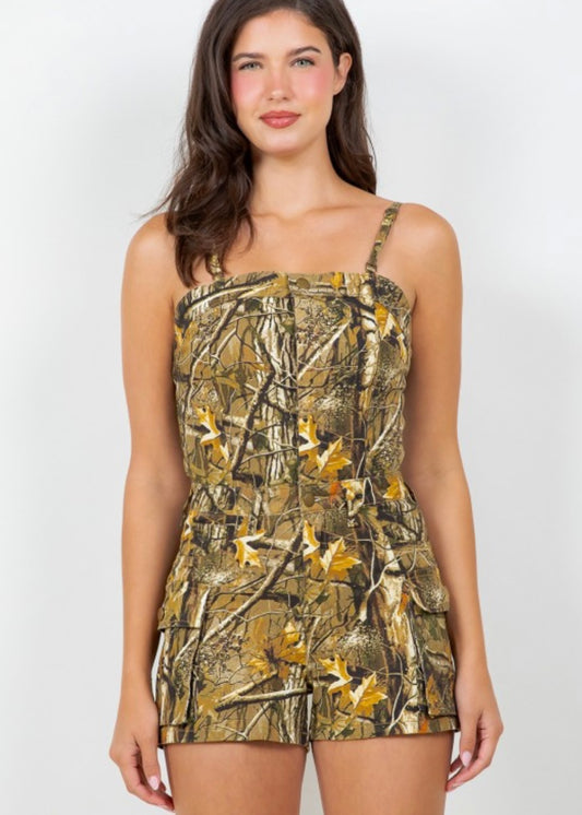 Camo Romper