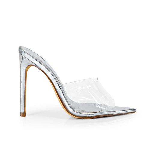 Laurent Heels - Silver