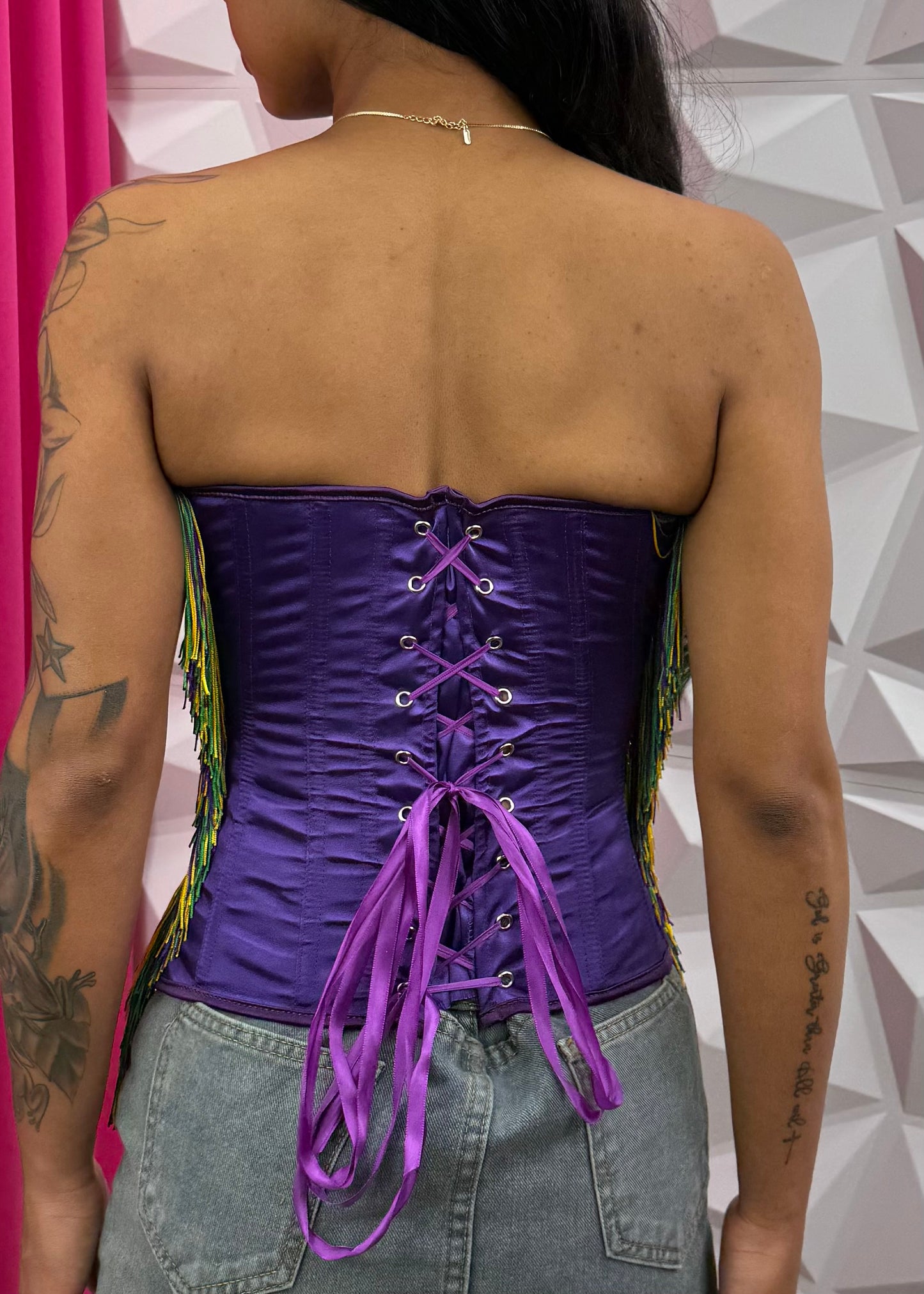MG Patch Corset - Purple
