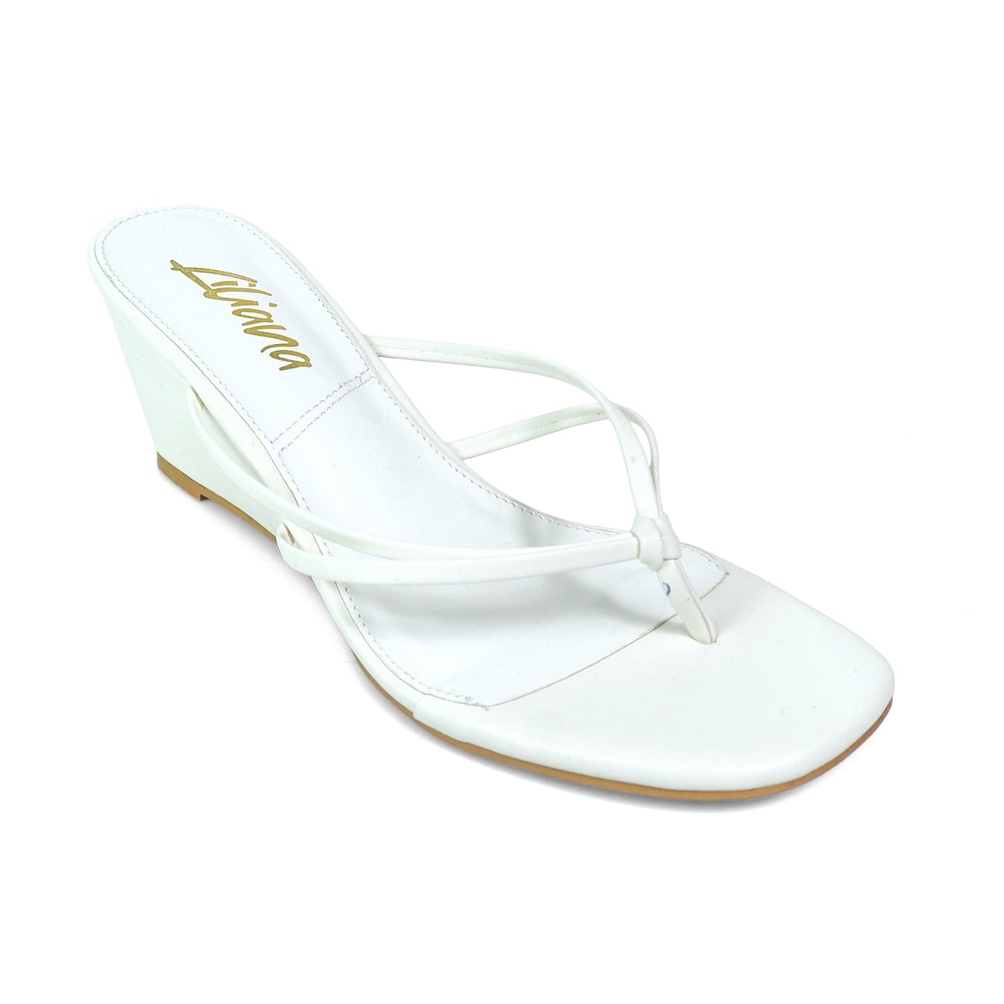 Leslie Wedge - White