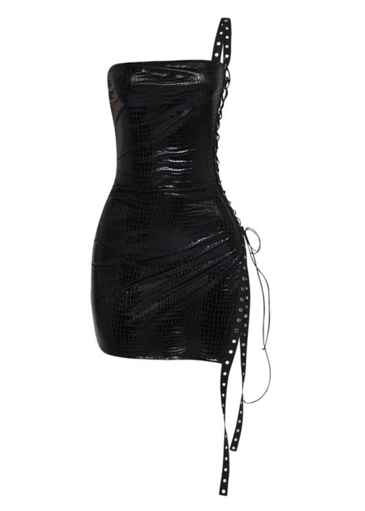 Croc Lace Dress