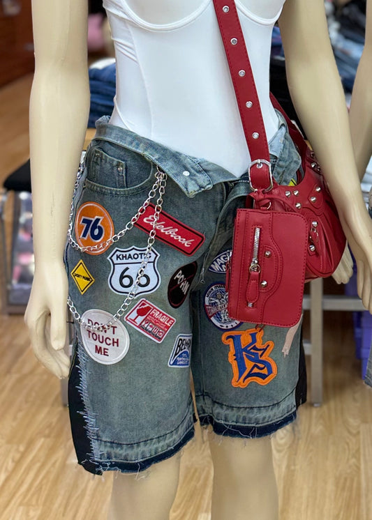 Patchwork Jorts