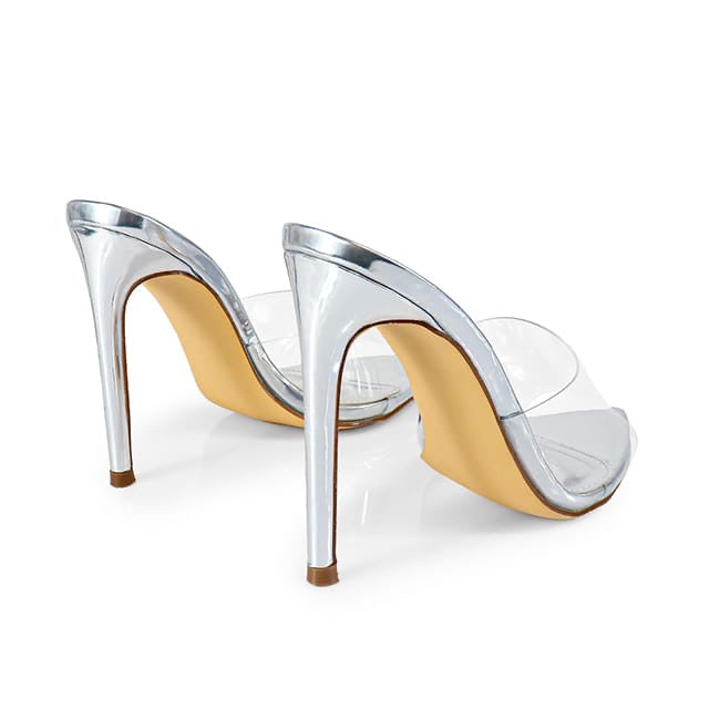 Laurent Heels - Silver