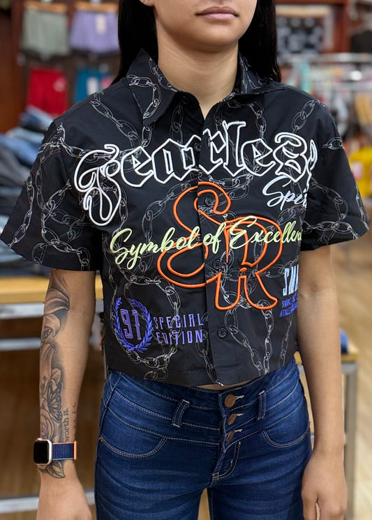 SR Fearless Top-Black