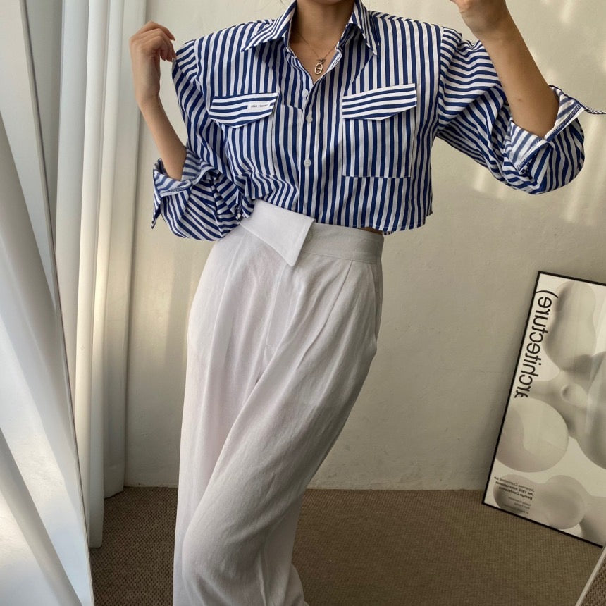 Striped Button Down