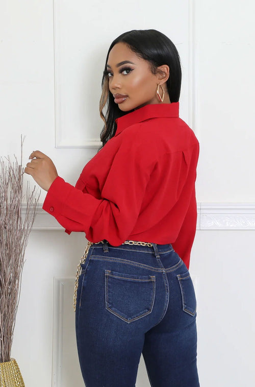 Button Down Top