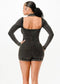 Demi Romper-Black