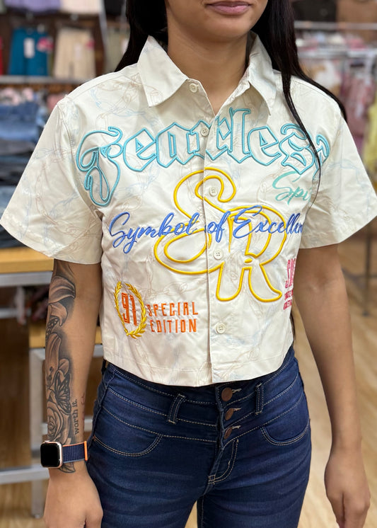 SR Fearless Top-Cream
