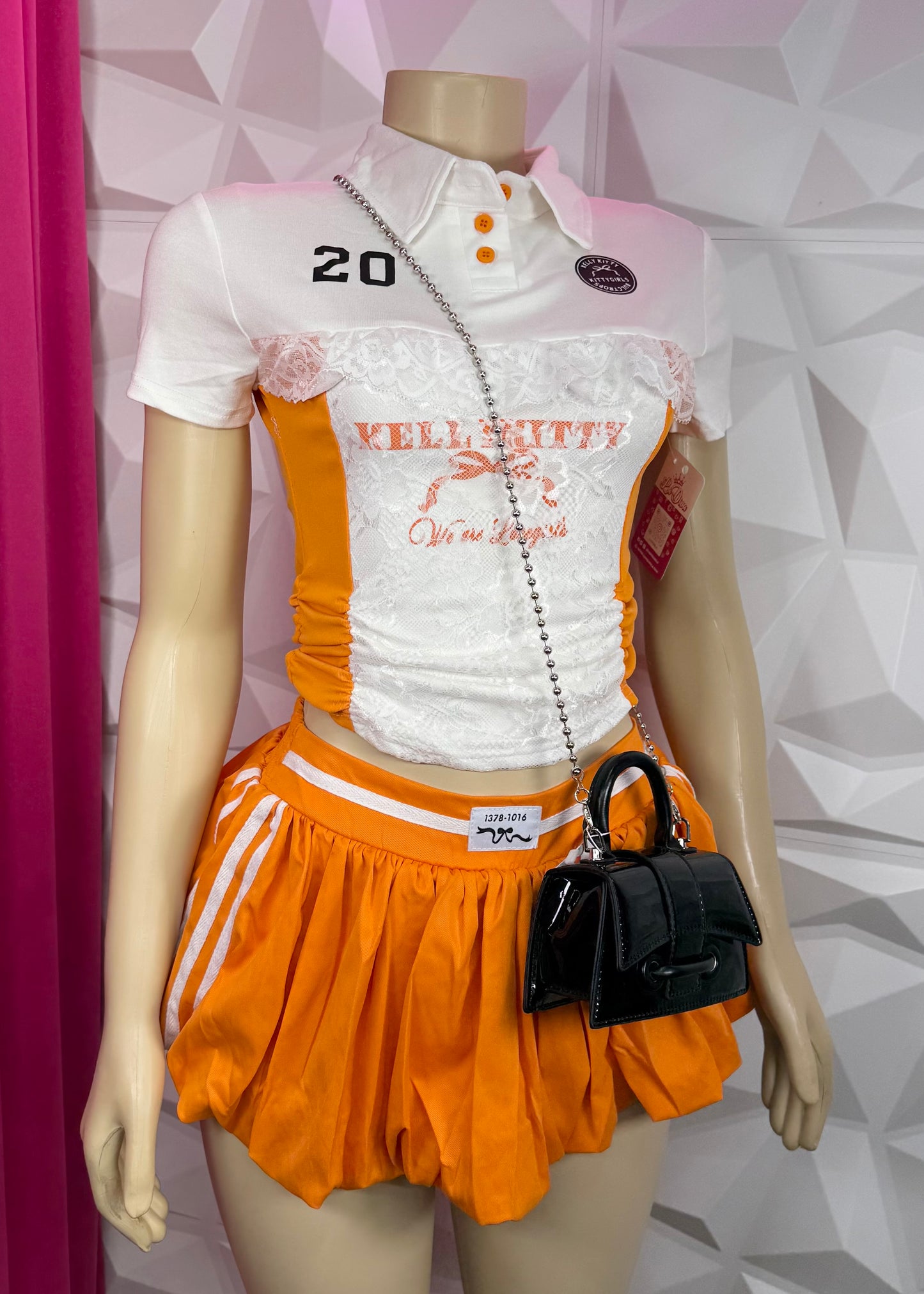 Kelly Set-Orange