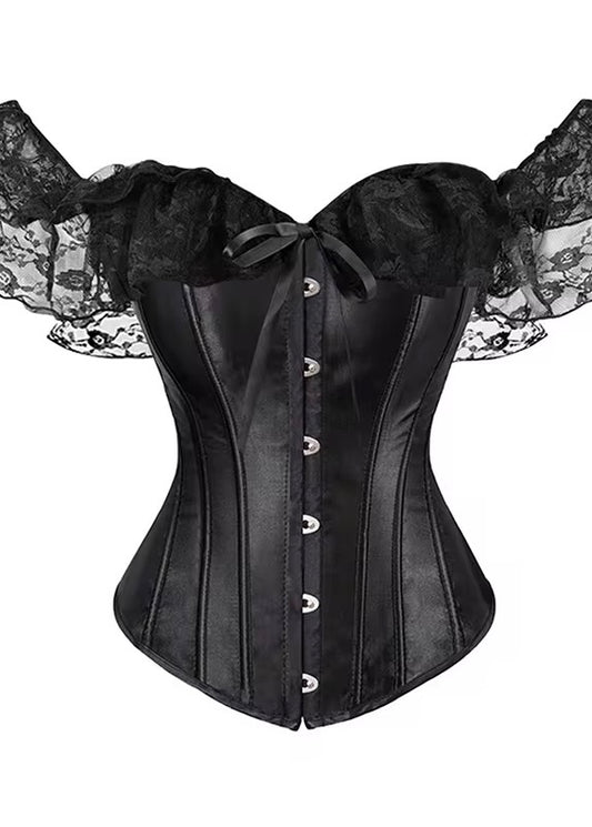 Lace Corset-Black