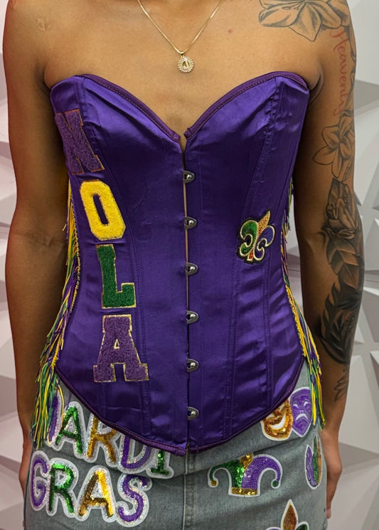 MG Patch Corset - Purple
