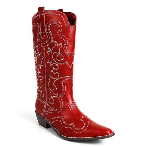 Cowgirl Boots - Red