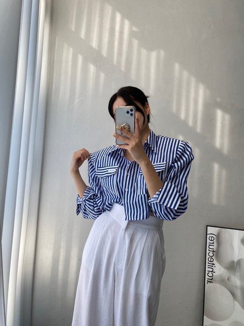 Striped Button Down