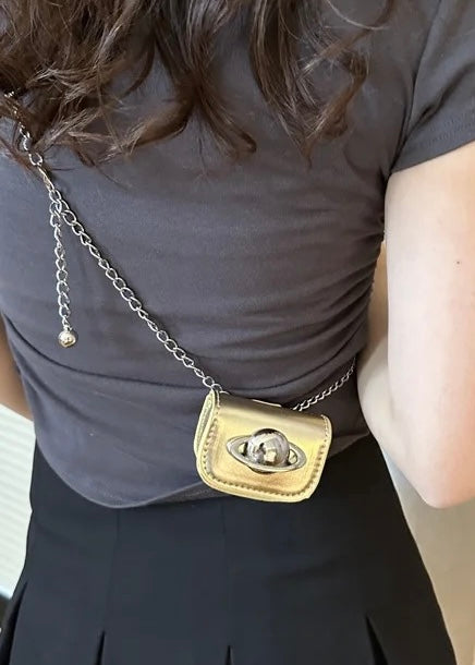 Saturn Purse-Gold