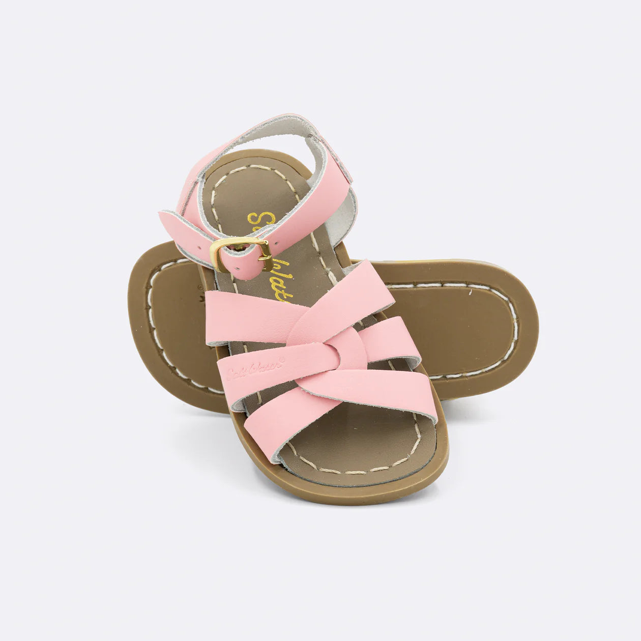 Vintage Wendel’s Italian Made Pastel Pink Blue Alligator Sandals Size US 11/11.5 Barty Embroidery Heeled Sandals – VICI main image 2