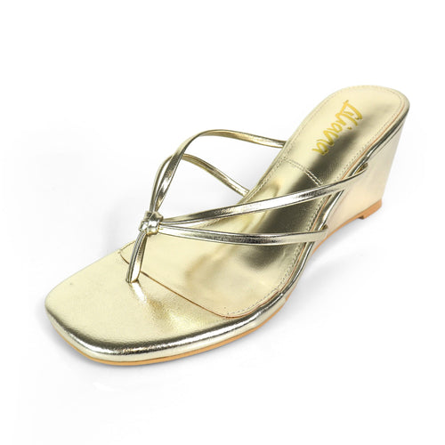 Leslie Wedge - Gold