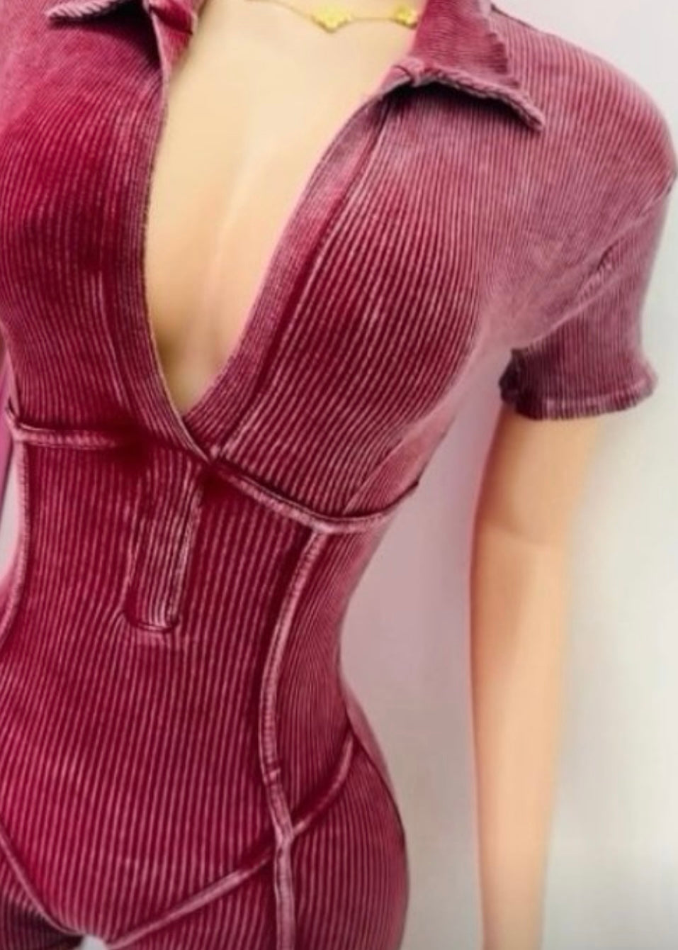 Tracy Romper-Wine