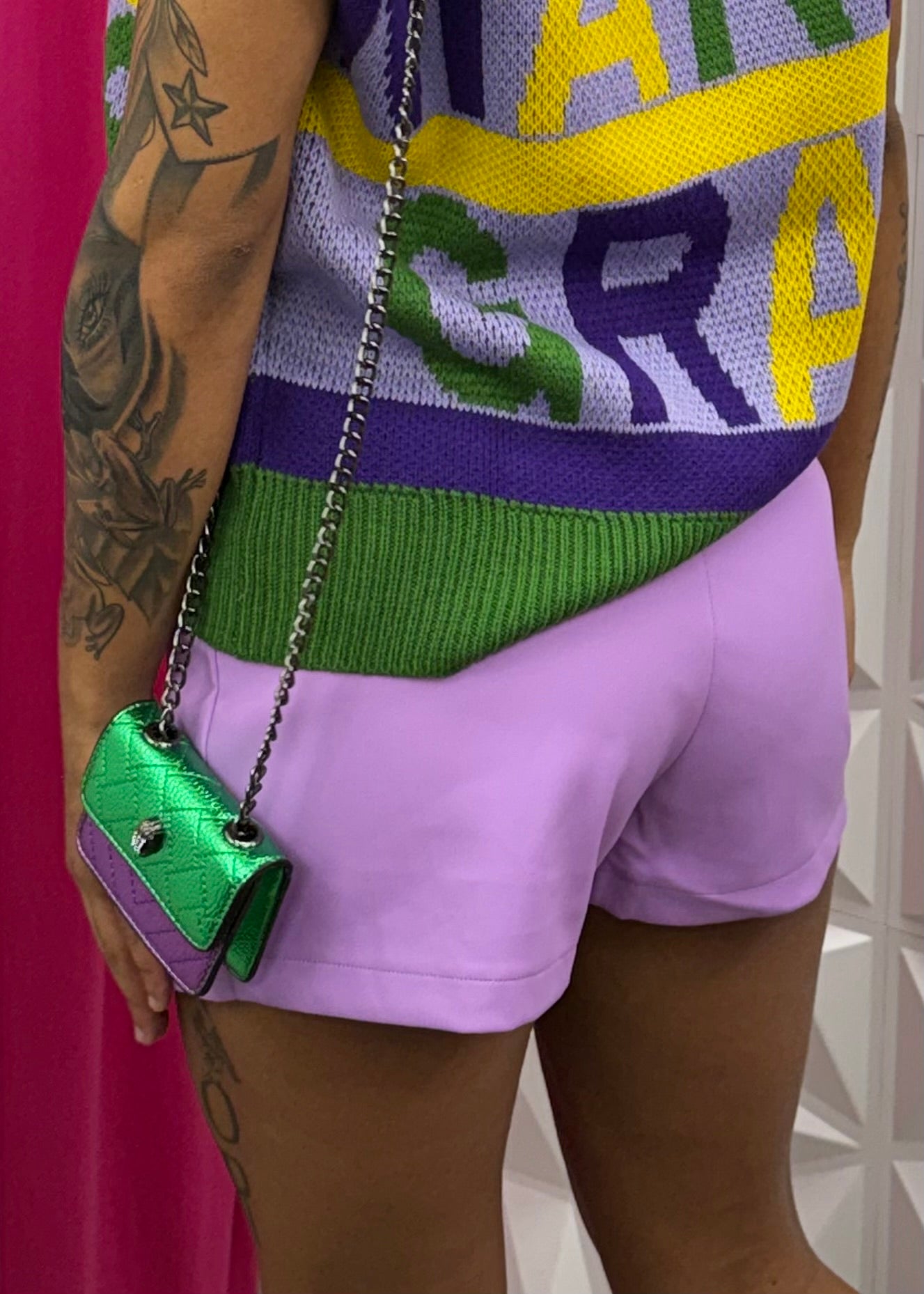 MG Faux Skort - Lavender