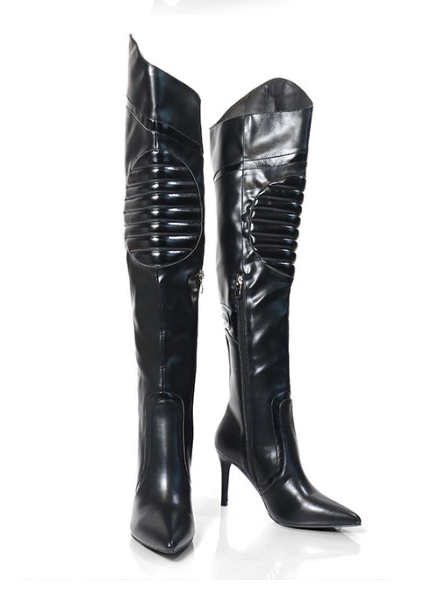 Mantra Boots-Black