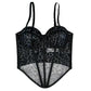 Cheetah Mesh Corset