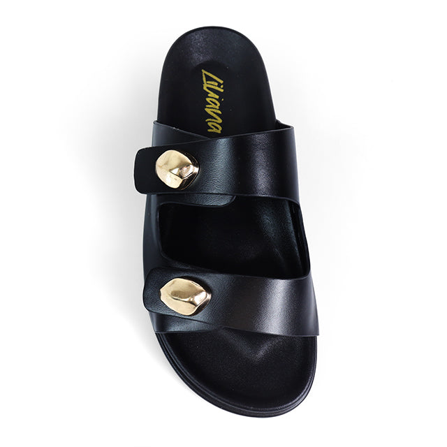Tria Slides - Black