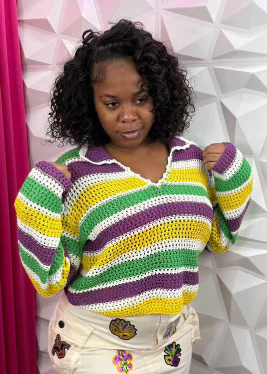 MG Stripe Sweater