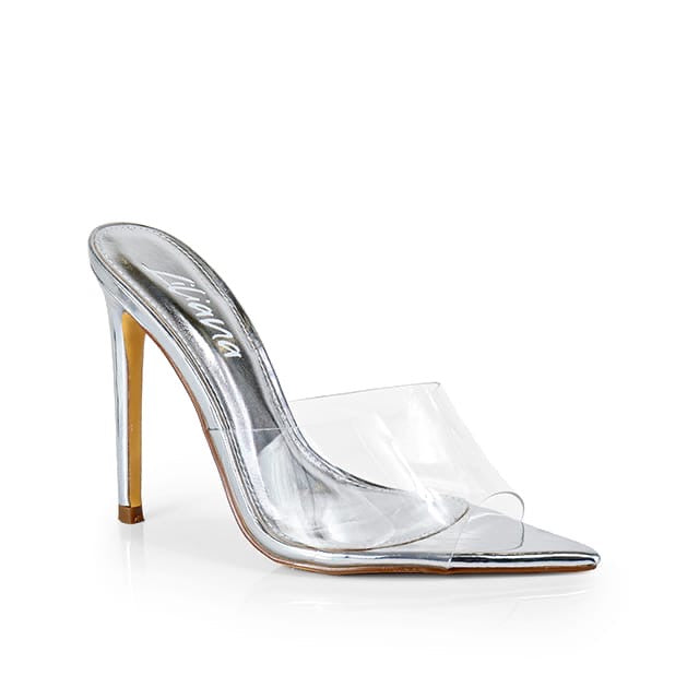 Laurent Heels - Silver
