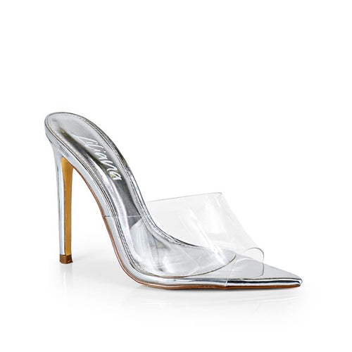 Laurent Heels - Silver