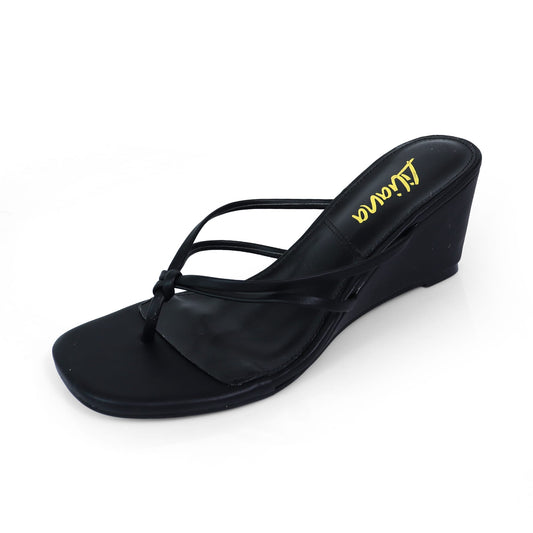 Leslie Wedges - Black
