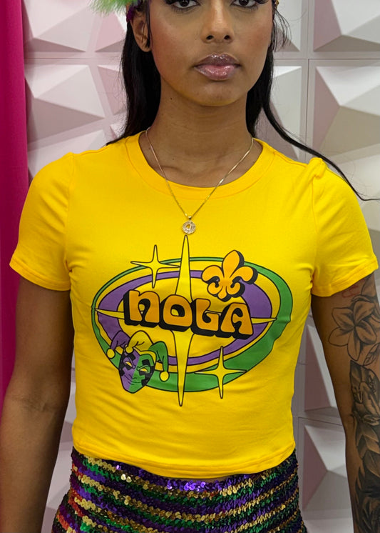 MG Croptop #2 - Gold