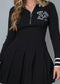 West Coast Dress-Black