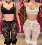 Lace Capri Set