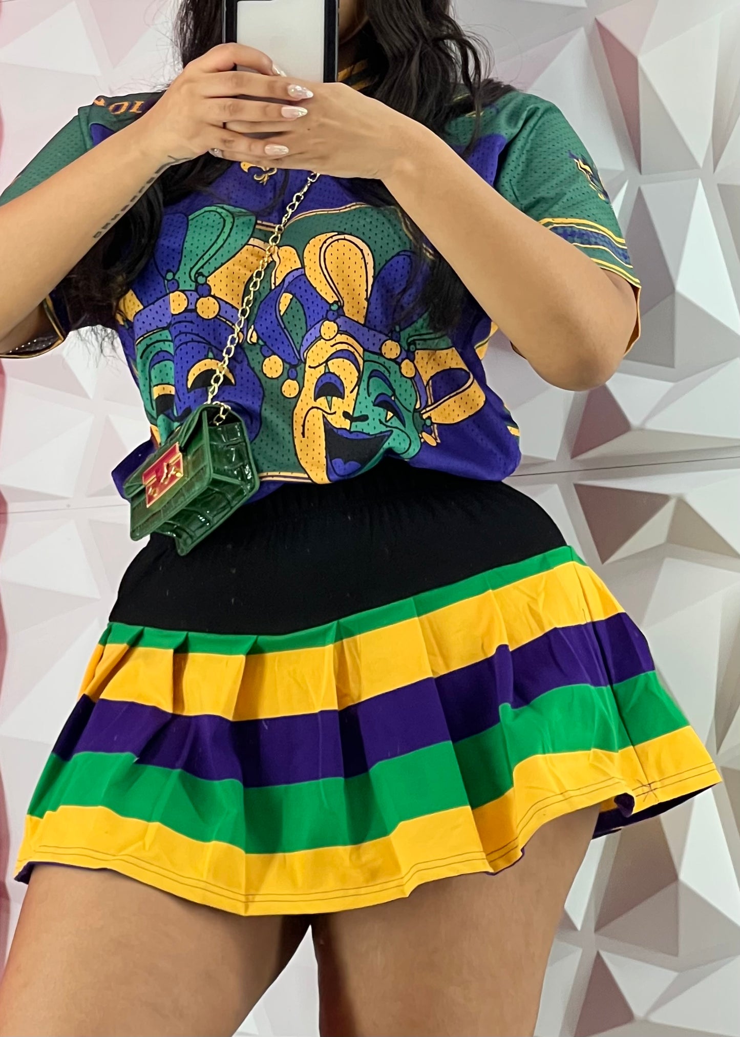 MG Pleated Skort-Black