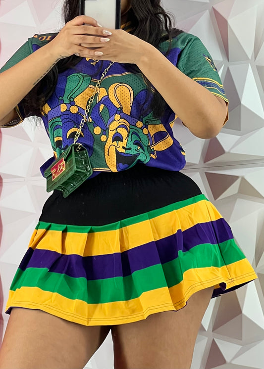 MG Pleated Skort-Black