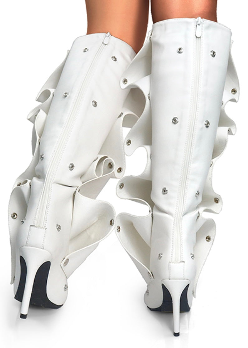 Mage Boots-White