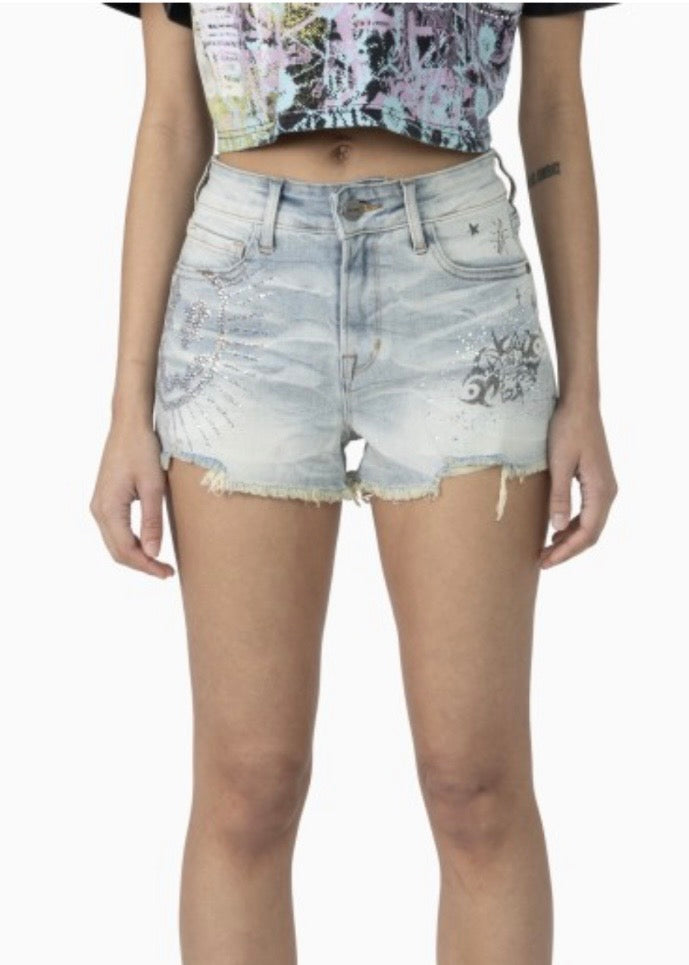 SR Smiley Shorts - Blue