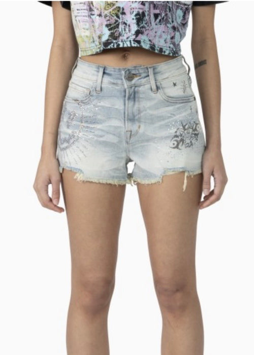 SR Smiley Shorts - Blue