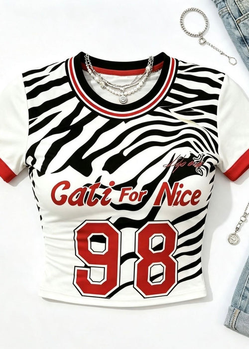 Zebra top