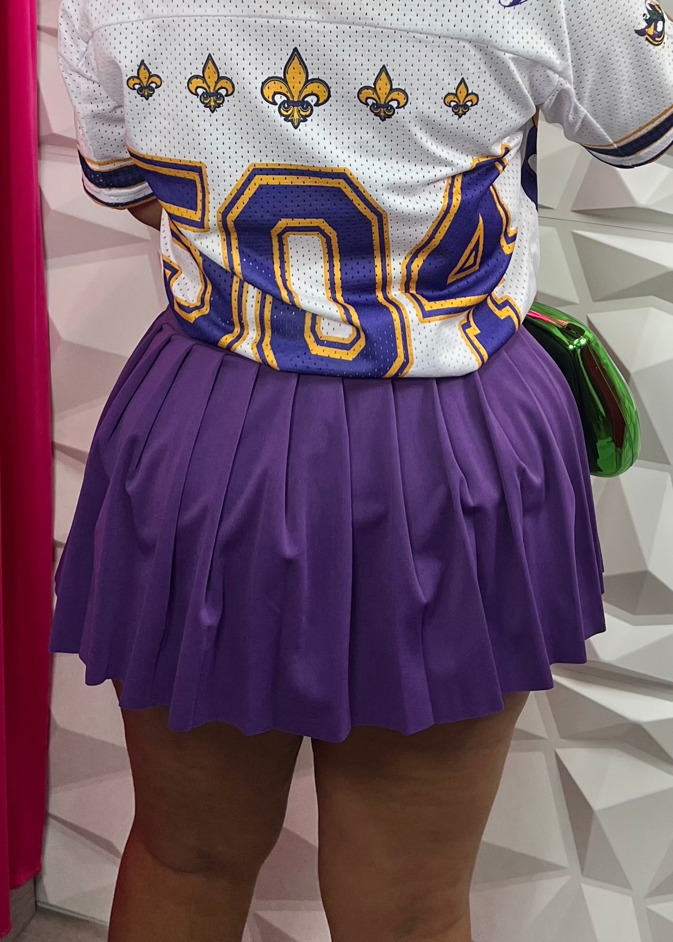 MG Tennis Skirt-Purple