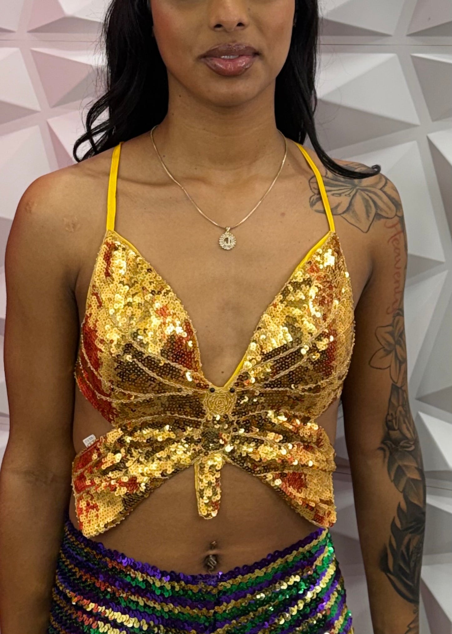 MG Butterfly Top - Gold