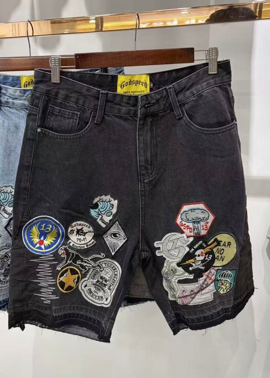 Patchwork Jorts