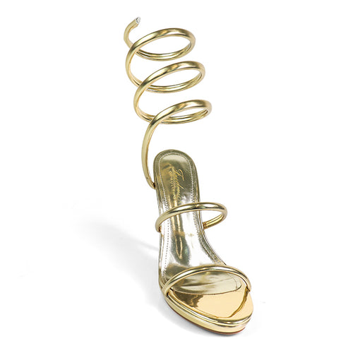 Sabine Heels - Gold