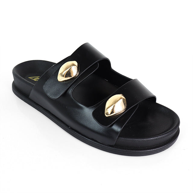 Tria Slides - Black